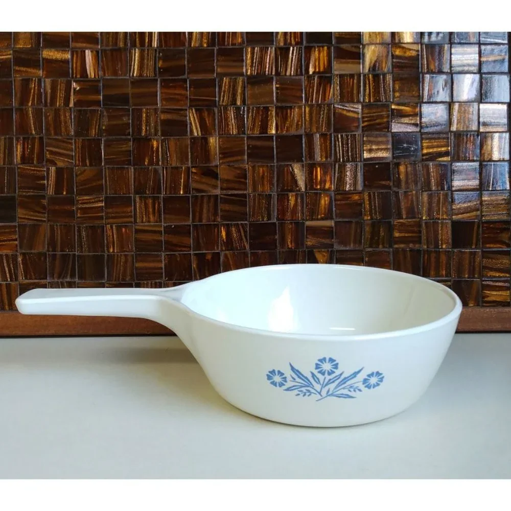 Vintage Corning Ware 1 Pint Saucepan P-81-B Cornflower Blue